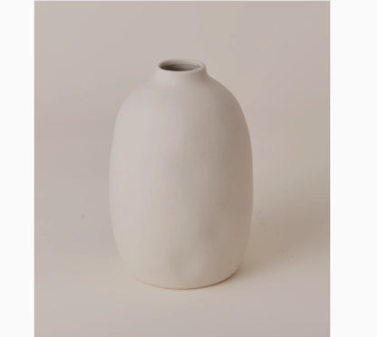 Vaso ceramica bianco