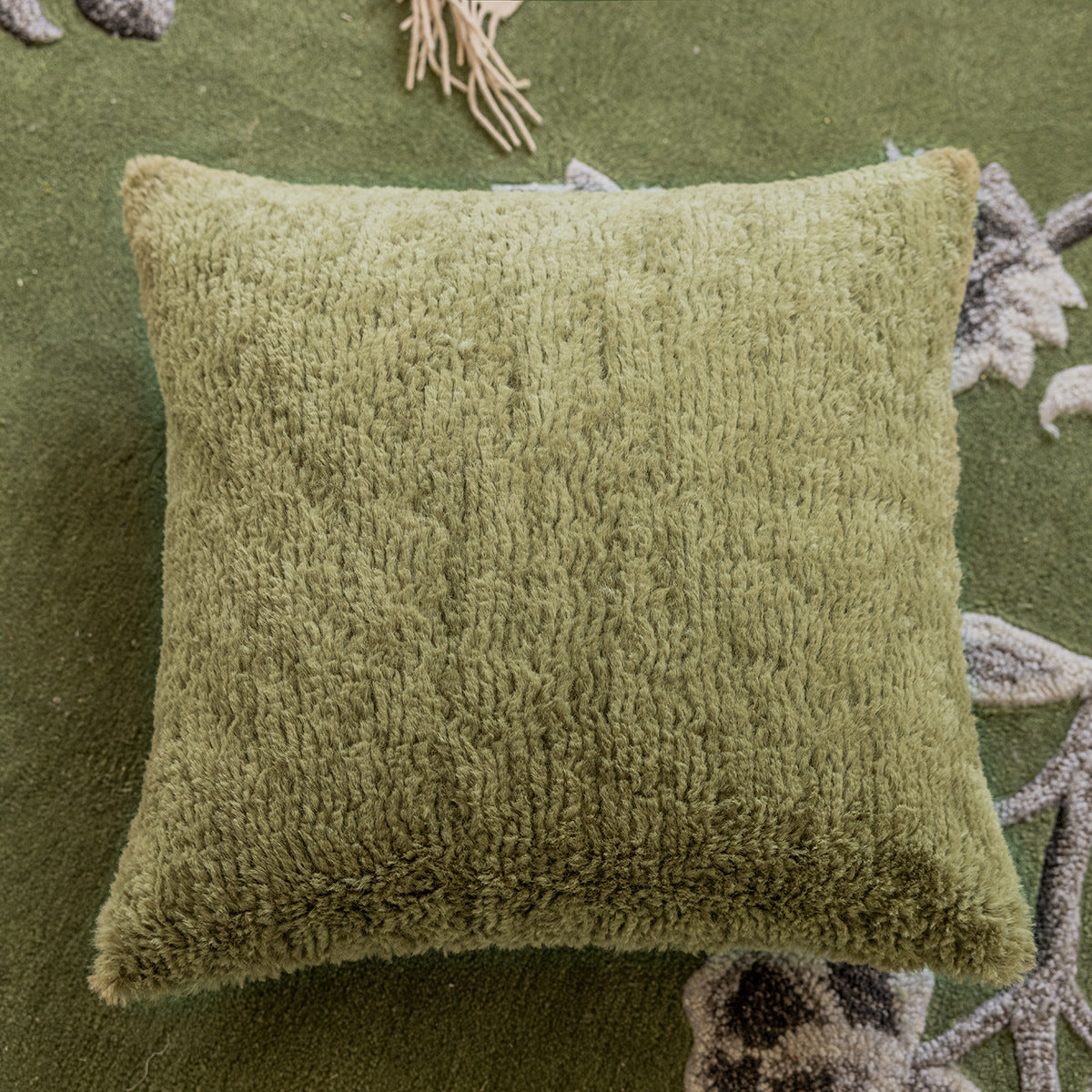 Cuscino Divano Verde Nordico