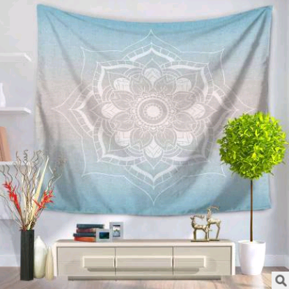 Arazzo Mandala Floreale