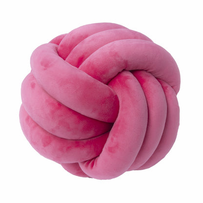 Cuscino pon pon in velluto
