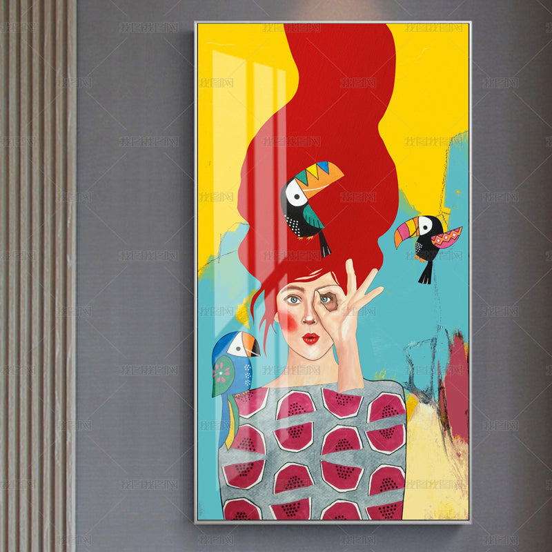 Quadro figure astratte