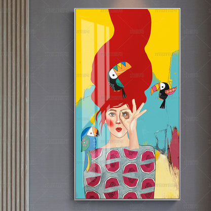 Quadro figure astratte
