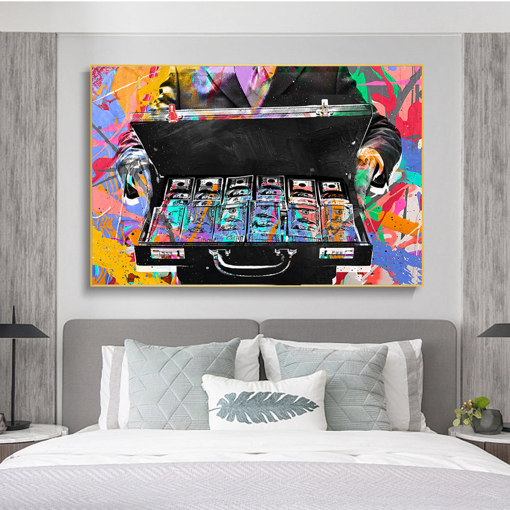 Quadro doodle astratto