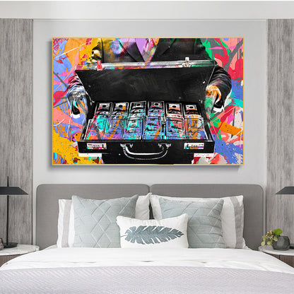 Quadro doodle astratto