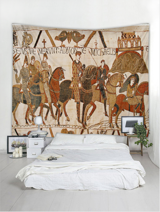 Arazzo Scene di battaglia medievale