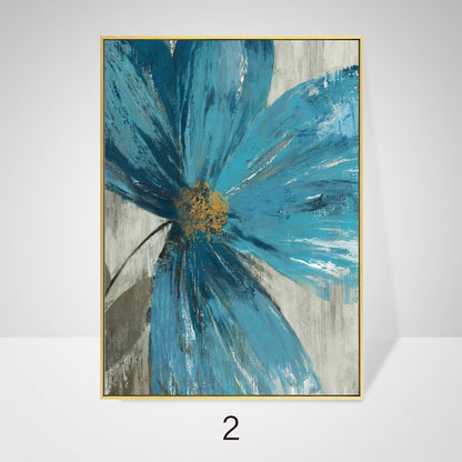 Quadro astratto fiori