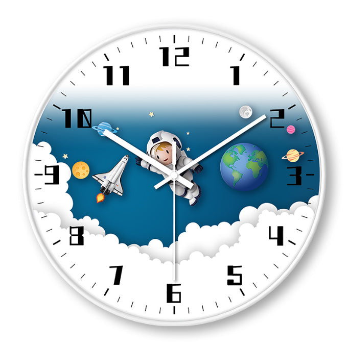 Orologio da parete Tema spazio papercraft