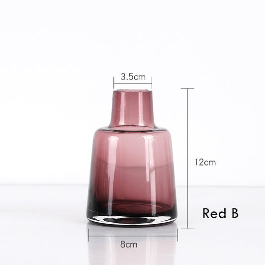 Vaso di vetro per composizioni