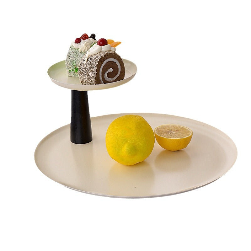 Vassoio tondo doppio