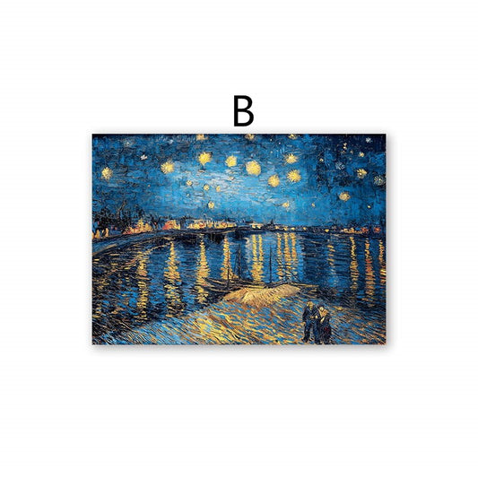 Quadro su tela Lampadari illustrati