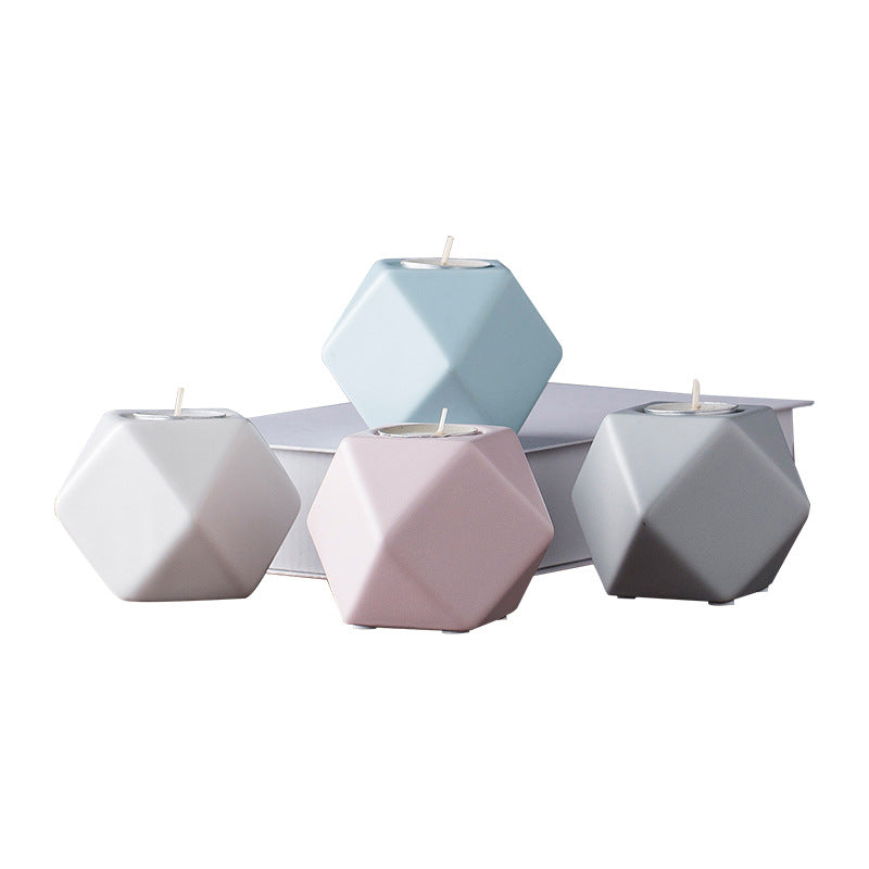 Candelabro in ceramica