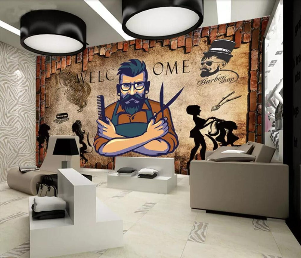 Murale brick vintage