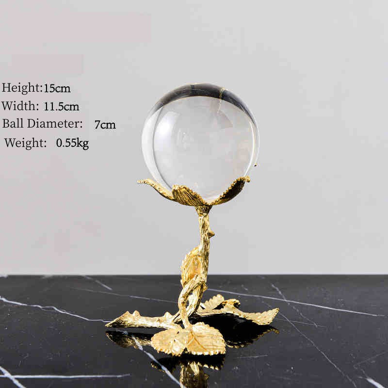 Sfera decorativa cristallo