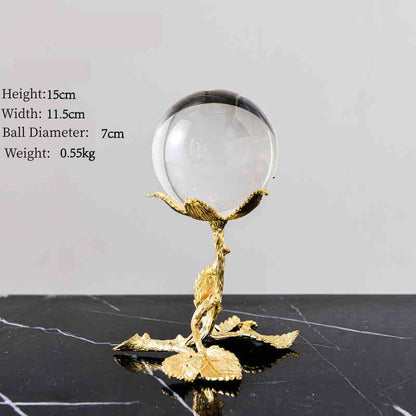 Sfera decorativa cristallo