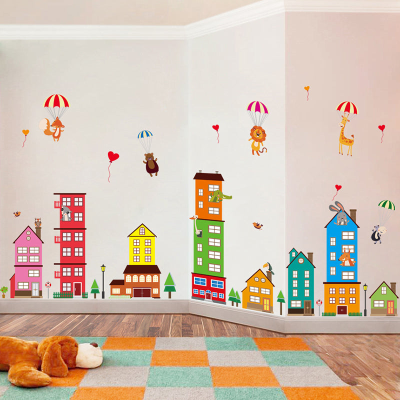 Adesivo castello bambini