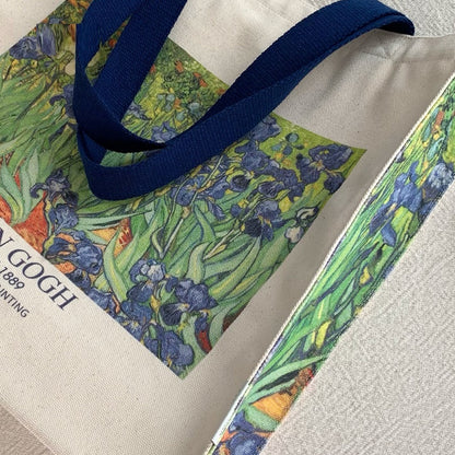 Borsa tela stampa arte