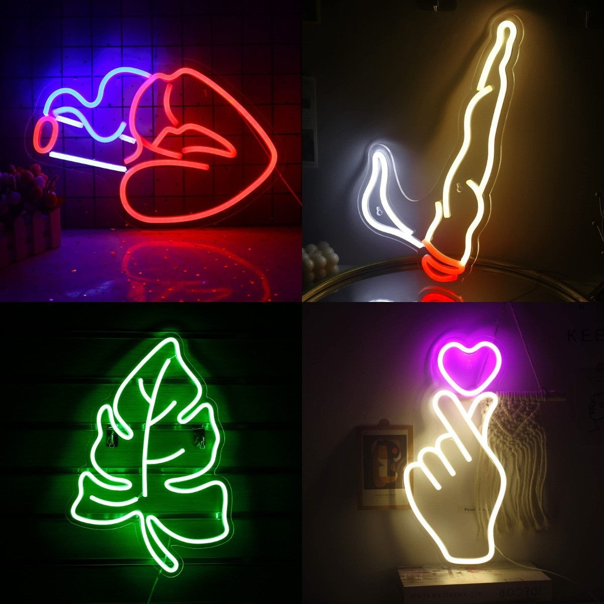 Insegna neon tema sport