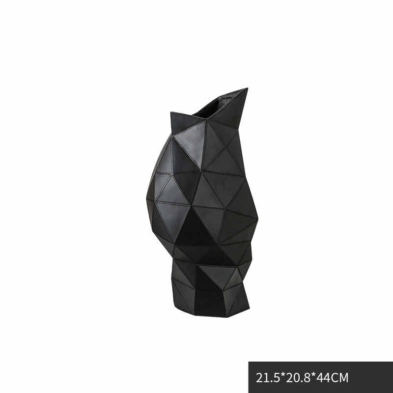 Vaso resina triangolare