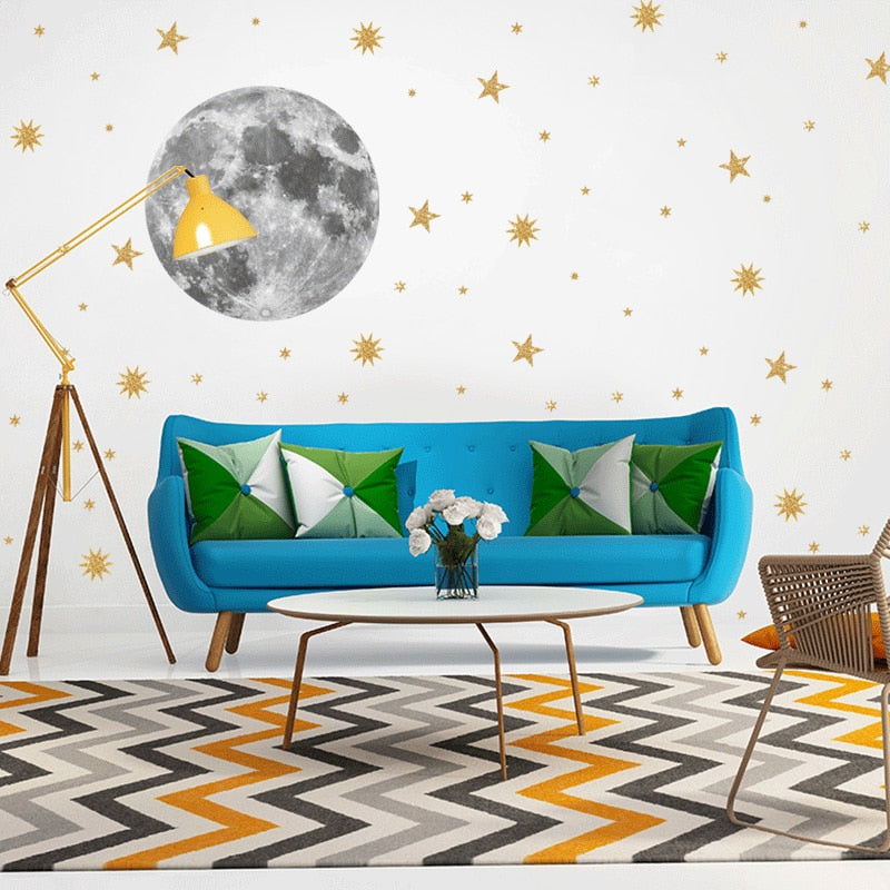 Sticker Luna Stelle