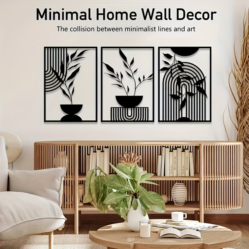 Decorazione astratta in metallo