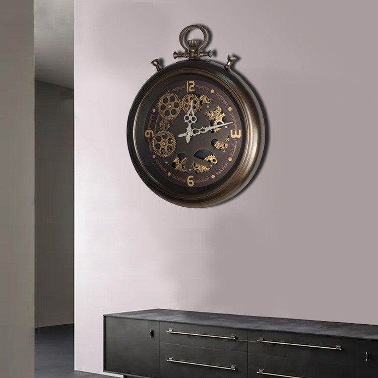Orologio da parete Steampunk ingranaggi