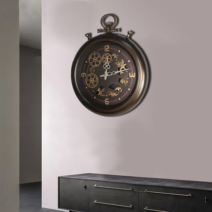 Orologio da parete Steampunk ingranaggi