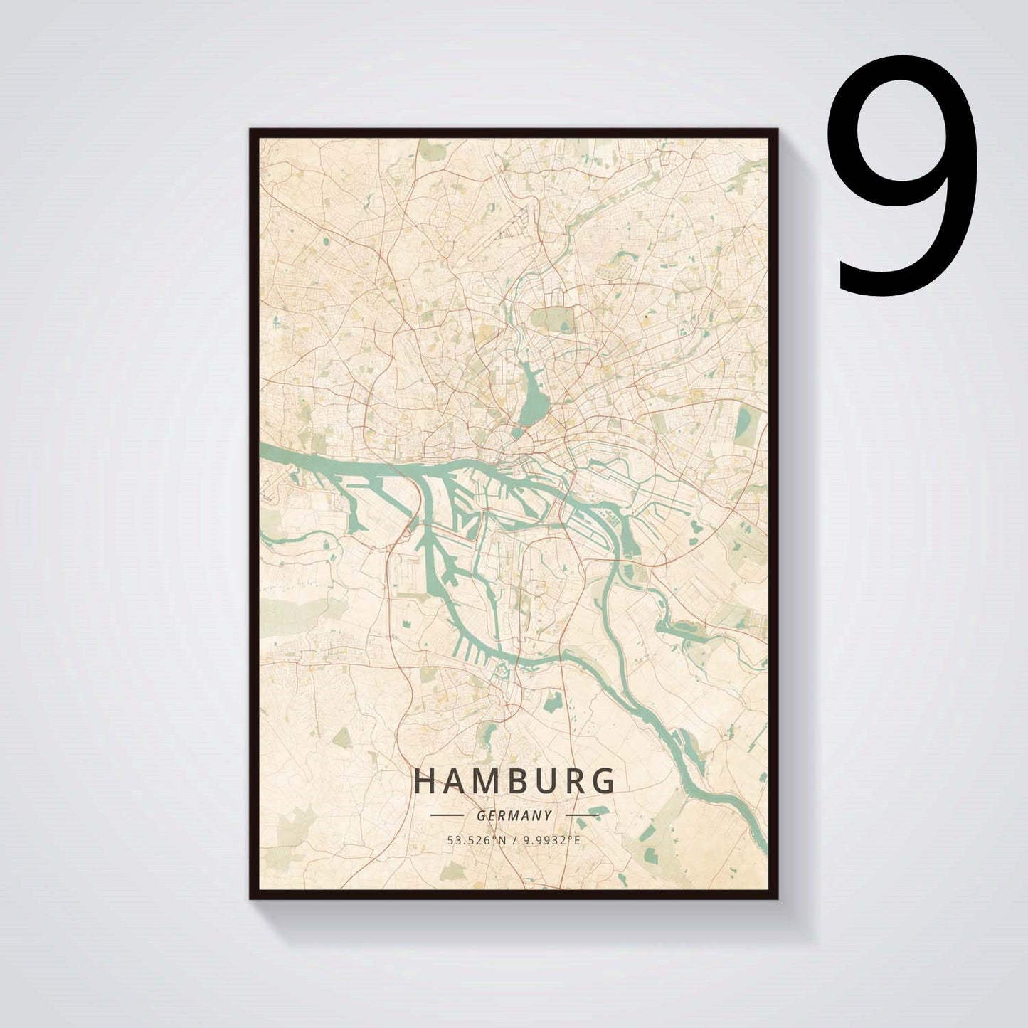 Quadro Città Tedesca