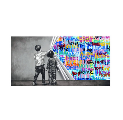 Quadro Graffiti Astratto