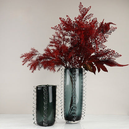 Vaso Spirale Grigio-Verde