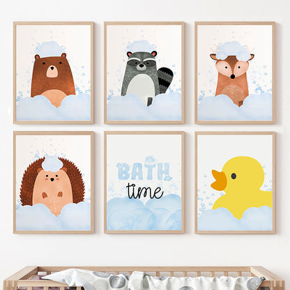 Quadro Animali della Foresta