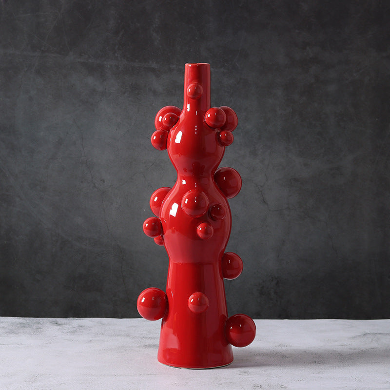 Vaso ceramica astratto