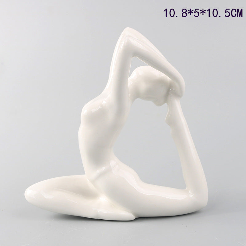 Scultura ragazza yoga