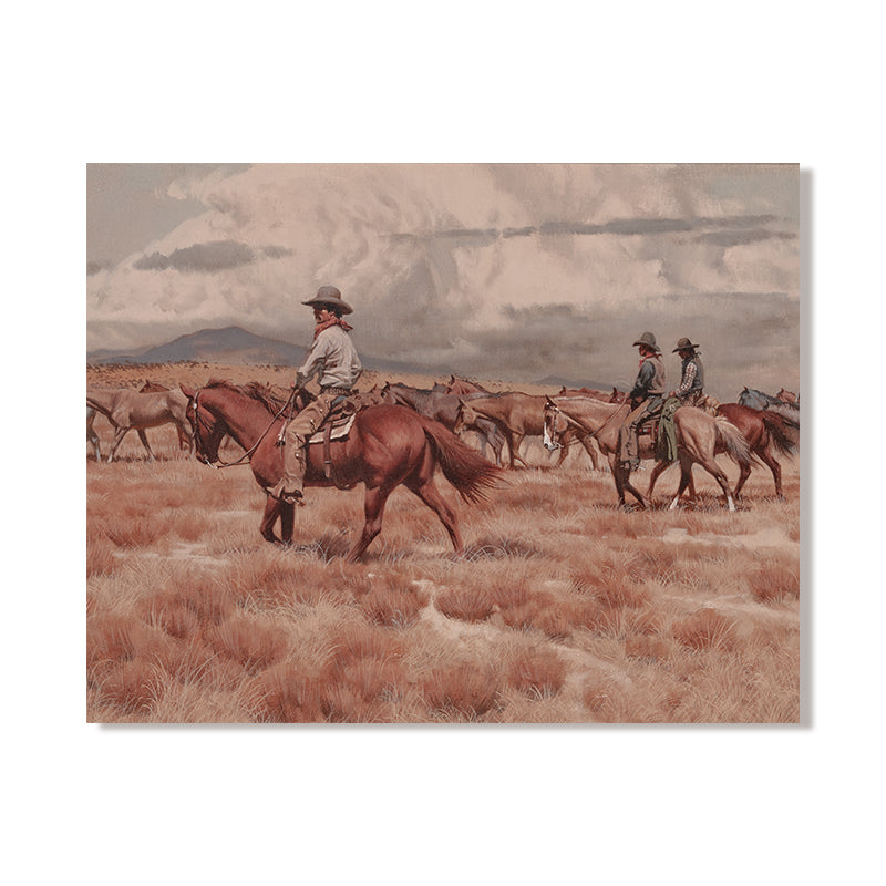 Stampa Cowboy Vintage