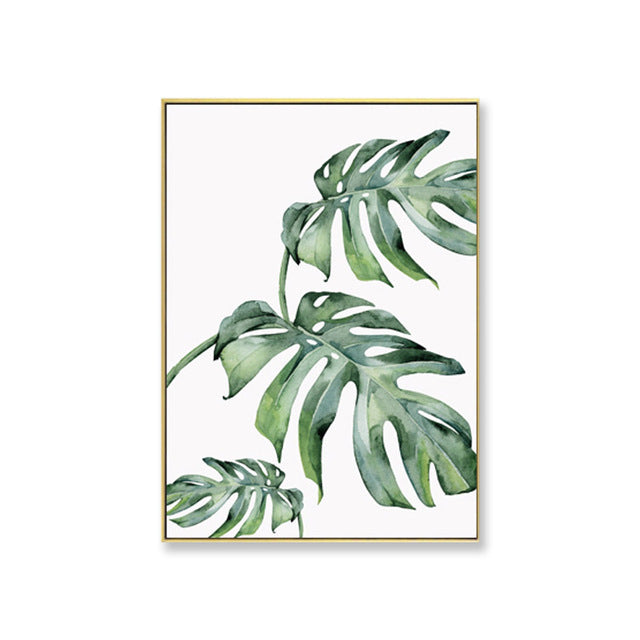 Quadro piante verdi