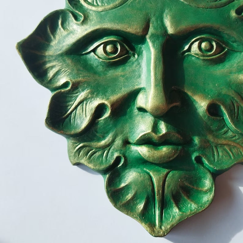 Scultura foglie