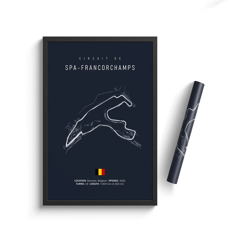 Stampa pista da corsa