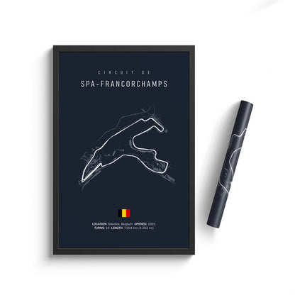 Stampa pista da corsa