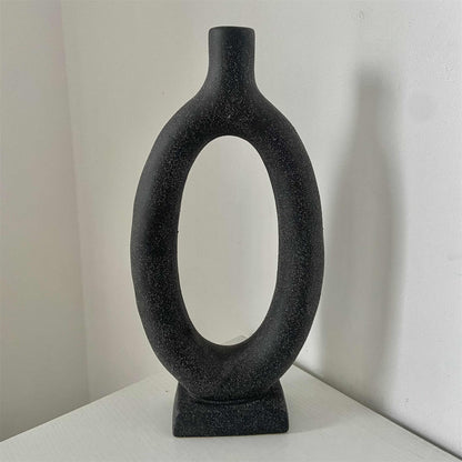 Vaso e portacandela ceramica