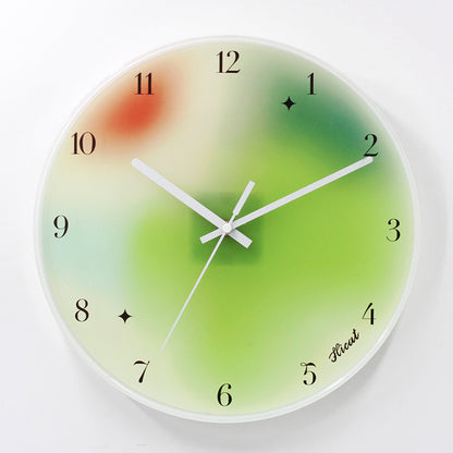 Orologio da parete Motivi astratti tondeggianti
