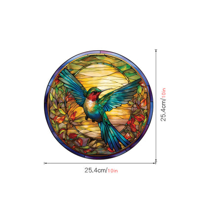 Adesivo colibrì removibile
