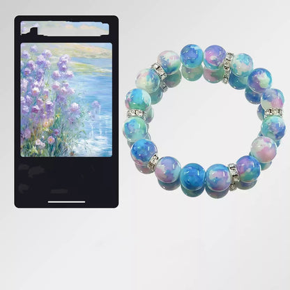 Bracciale Fiorita Blu Viola