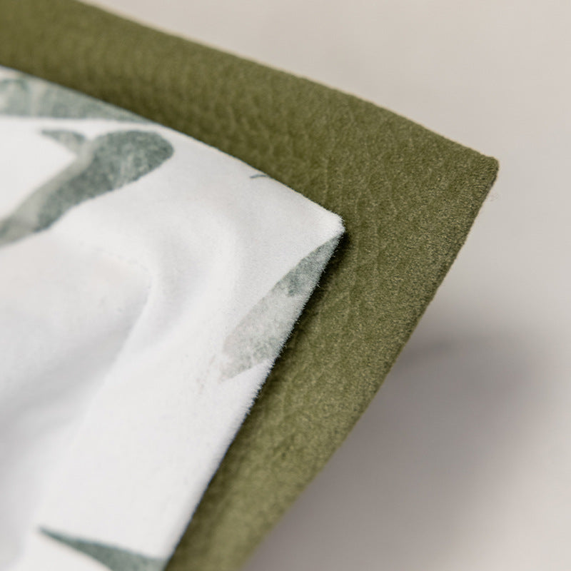 Cuscino verde vintage