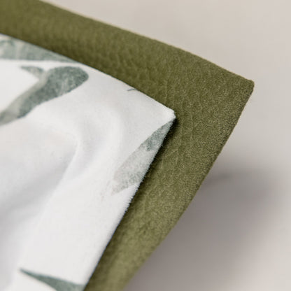 Cuscino verde vintage