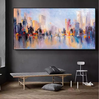 Quadro città moderna