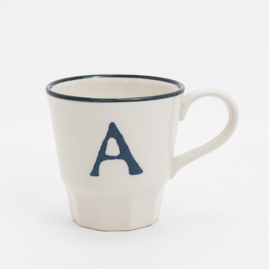 Tazza retrò con lettere