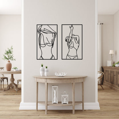 Quadro corpo femminile