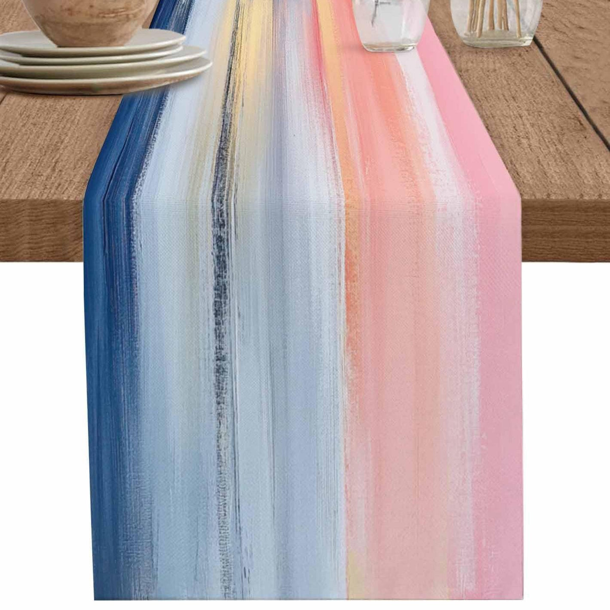 Tappeto da tavola astratto