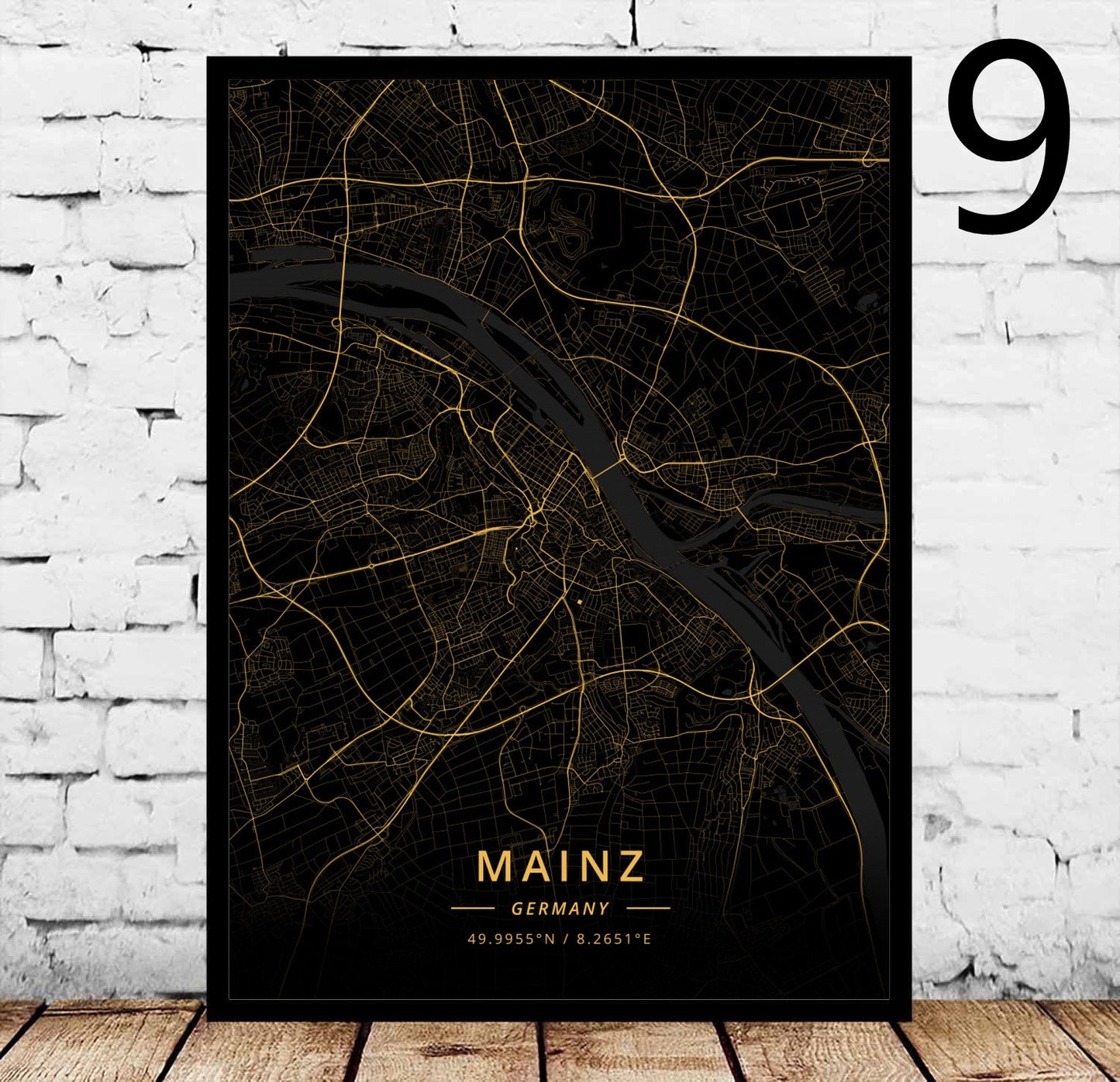 Poster città tedesca