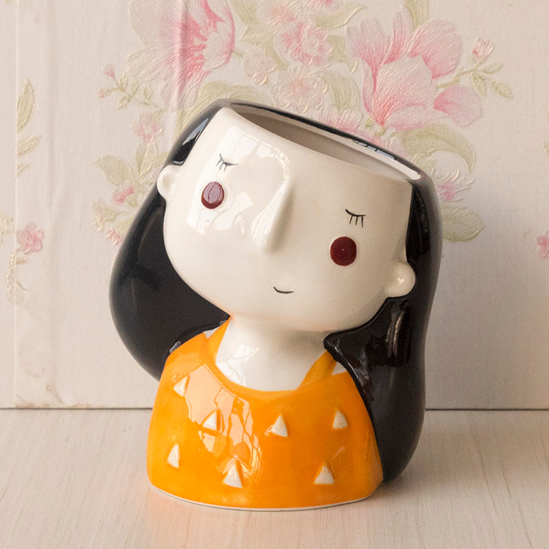 Vaso ceramica arte minimalista