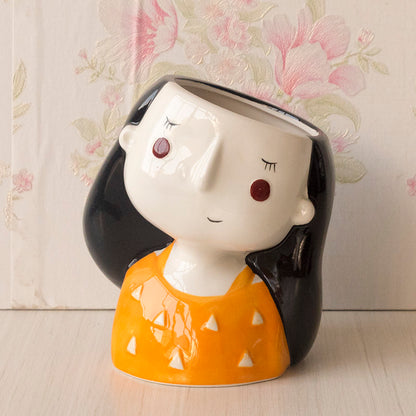 Vaso ceramica arte minimalista